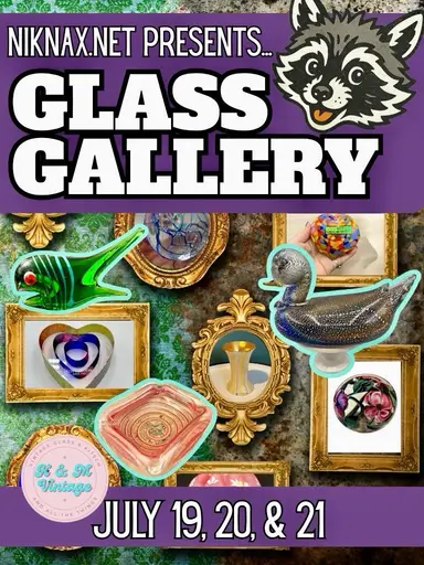 Glass Gallery with KandMVintage