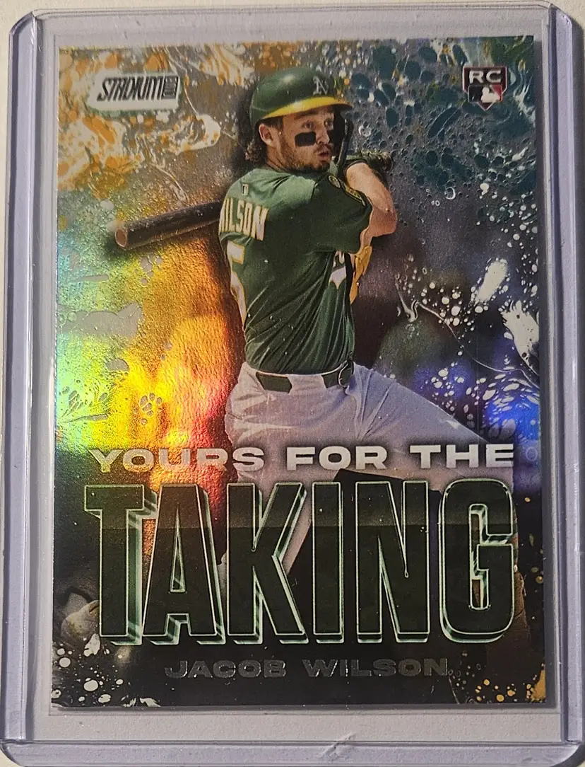 2025 Stadium Club Yours For The Taking Jacob Wilson RC