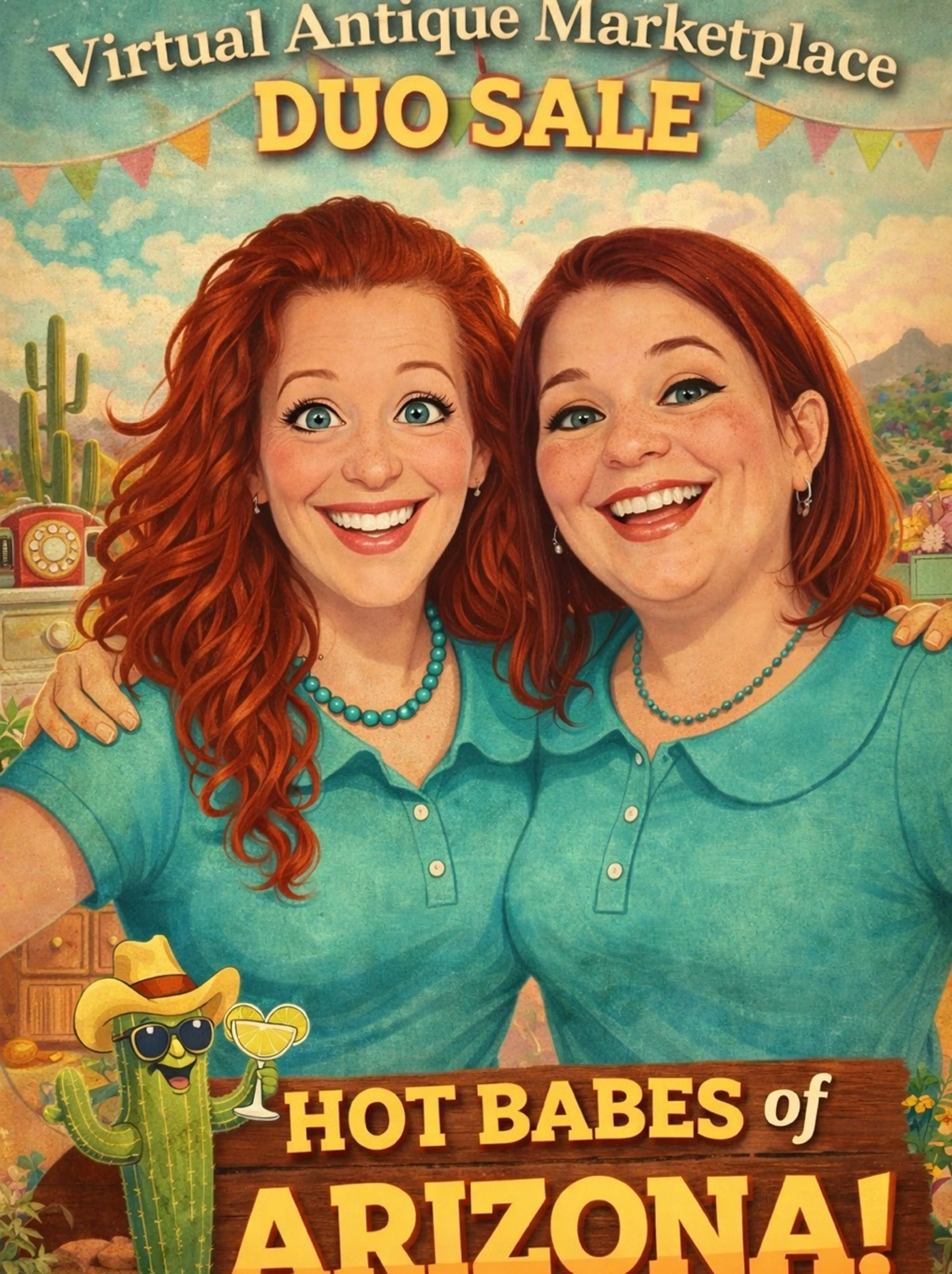 Join Val & Suzy Duo Show! Vintage Goodness 