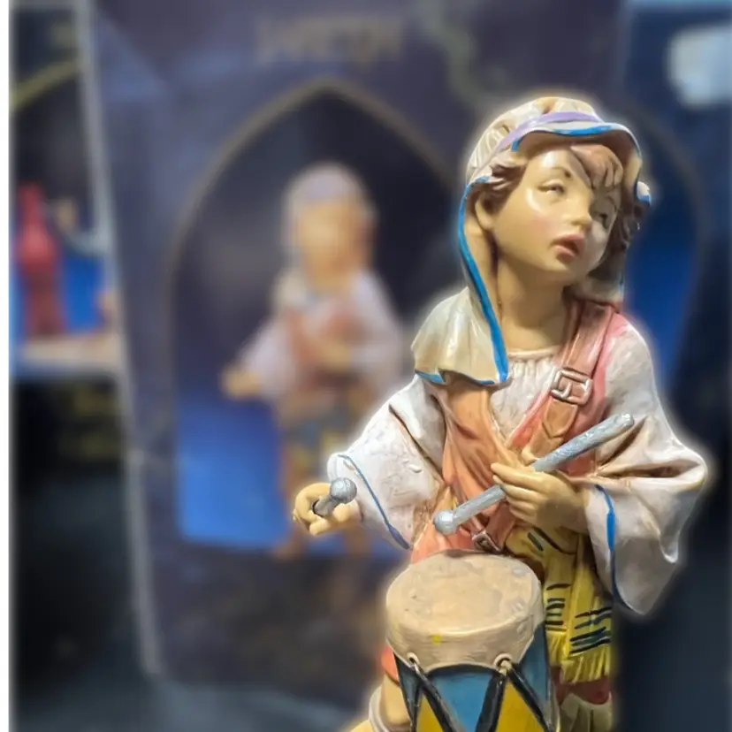 Jareth- Vintage Fontanini Heirloom Collection Religious/Nativity figure, hand-painted resin. Bagni di Lucca, Italy , Original Box