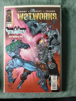 1999 Wetworks #40 Stormwatch Strikes Cover 1st Print Direct Edition Image Insert