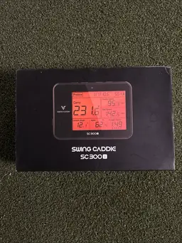 Voice Caddie SC300i Golf Launch Monitor Doppler Radar Tech Swing &Ball Data Still In  Plastic