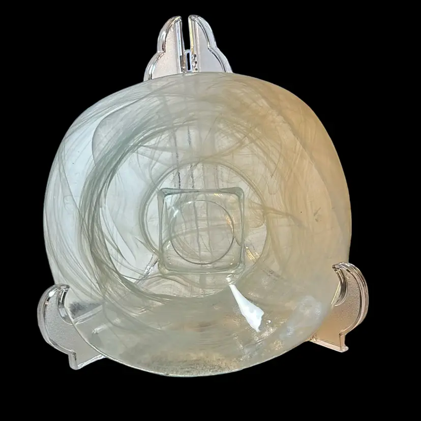 #10 Pier One Glass Centerpiece Bowl