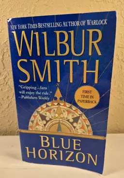 Wilbur Smith Blue Horizon Paperback Book