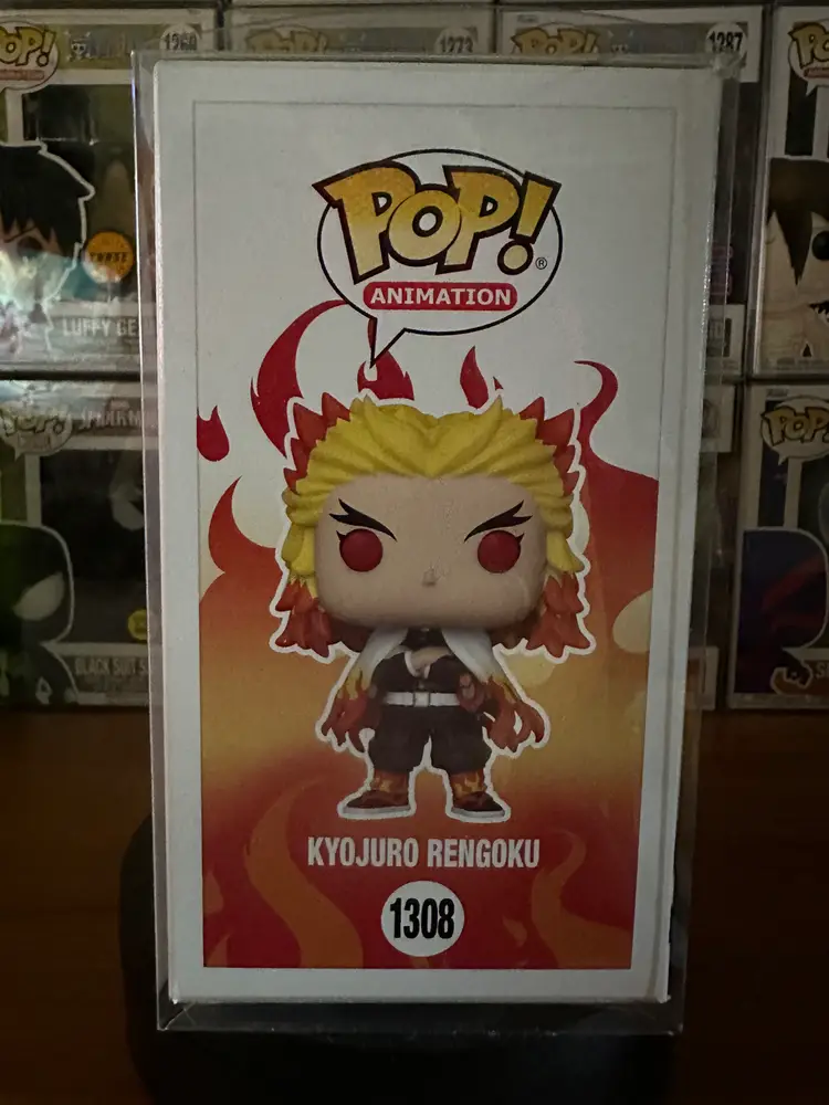 Funko Pop! Rengoku Demon Slayer 1308 Walmart Exclusive Glow in the Dark
