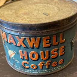 Vintage Maxwell House Can.
