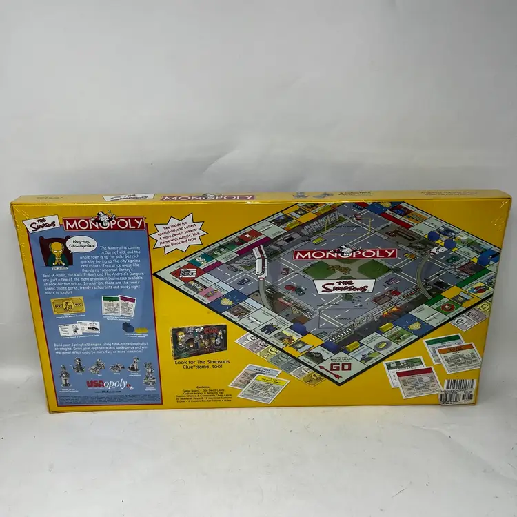 The Simpsons Monopoly Board Game - Sealed