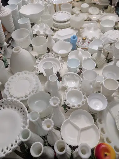 Milk Glass Monday on Wednesday 