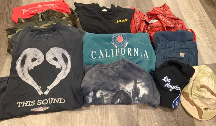 Depop Men’s Wholesale Vintage Box - 42pcs