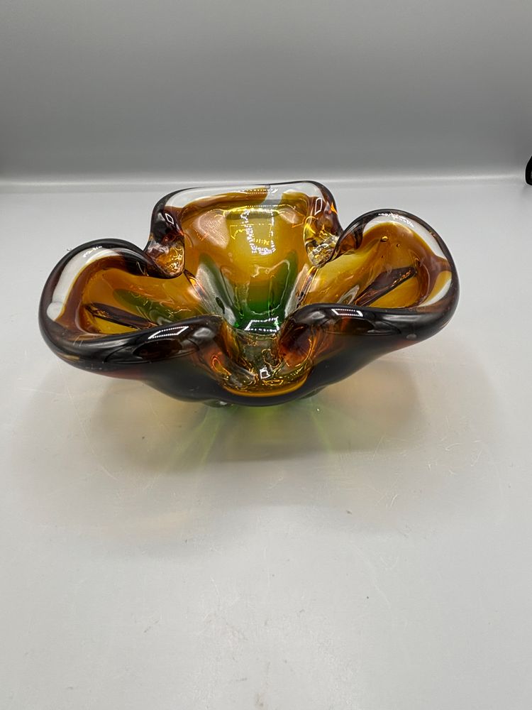 Murano brown dish