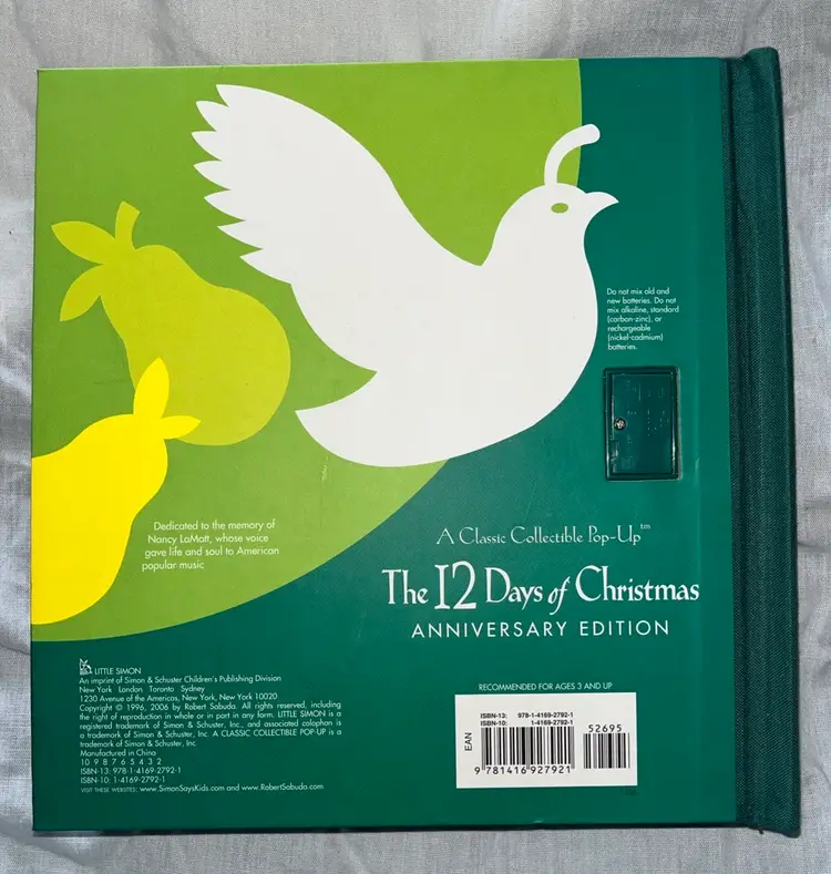 The 12 Days Of Christmas Pop-up Book