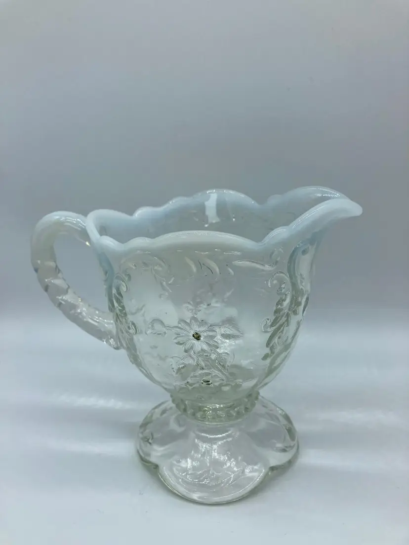 EAPG Northwood Intaglio White Opalescent Creamer
c.1899