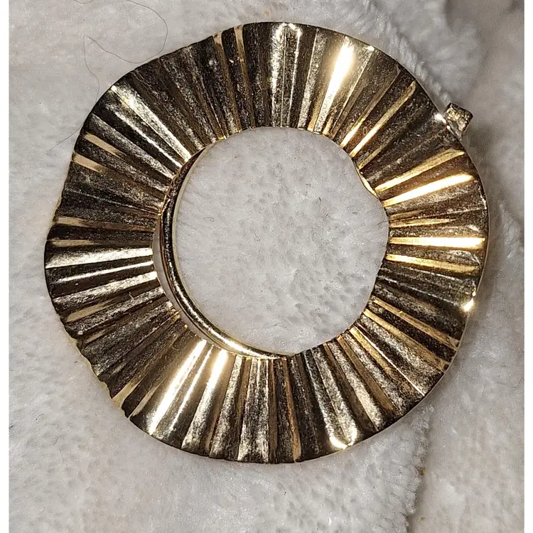 Gold-tone Scarf Clip