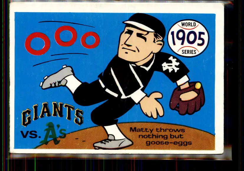 Christy Mathewson 1968 Fleer World Series #2 - New York Giants - (pk2-101)