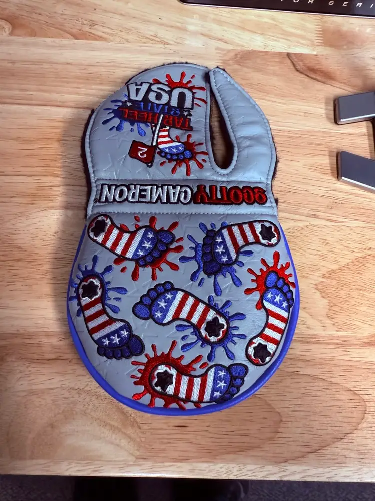 Custom Built Scotty Cameron 5.2 Phantom With Limited Edition US Open Pinehurst Head Cover ,Limited Run KBS 120 Stability Putter Shaft And Matching USA 🇺🇸Superstroke Grip