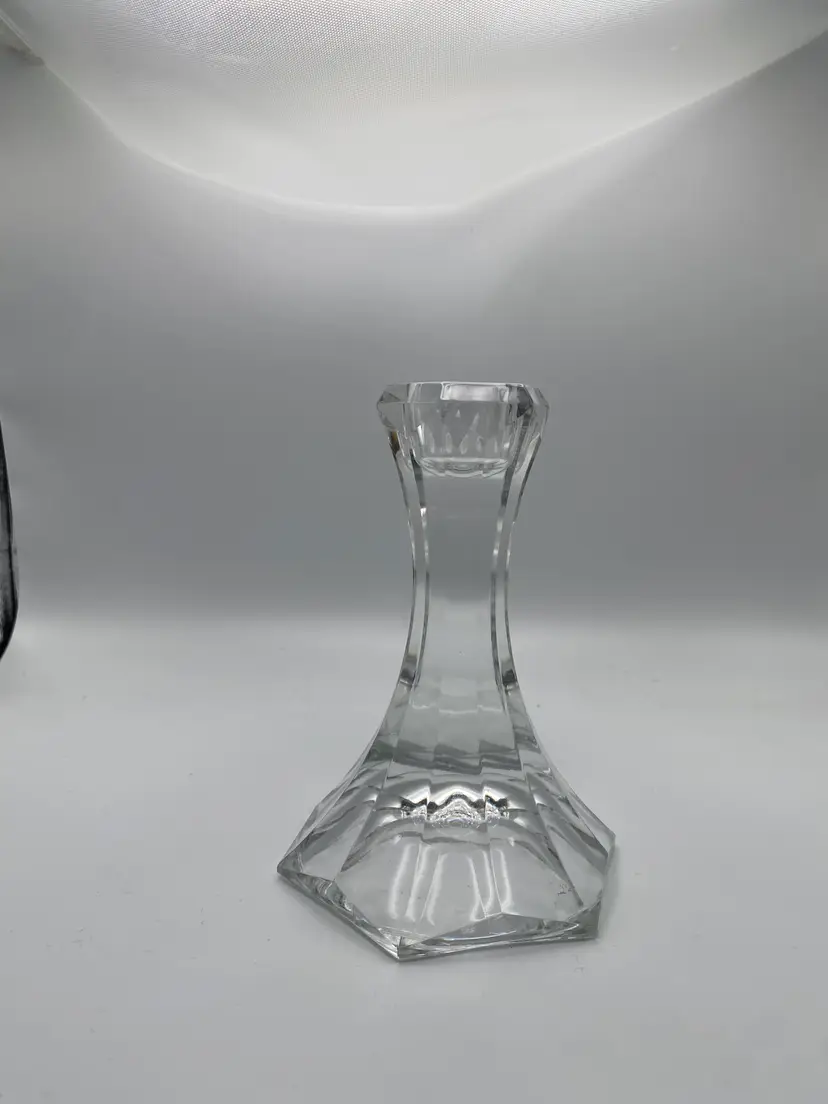 Vintage Crystal Candlestick