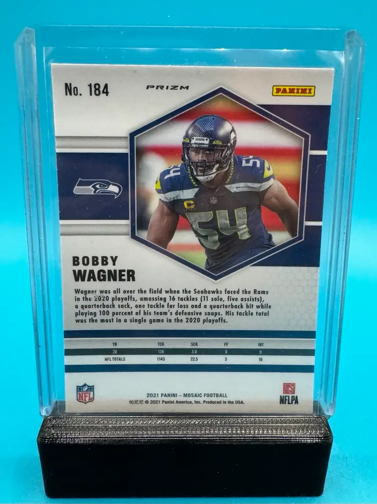 Bobby Wagner Mosaic Prizm Silver Seattle Seahawks