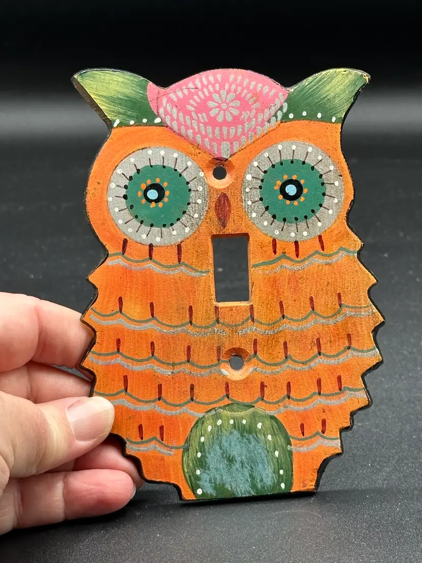 Urban Outfitters Hand-Painted Switch Plate Cover