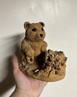 Handmade Pottery Terracotta Honey Bear