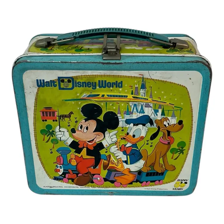 44. Vintage Walt Disney Metal Lunchbox