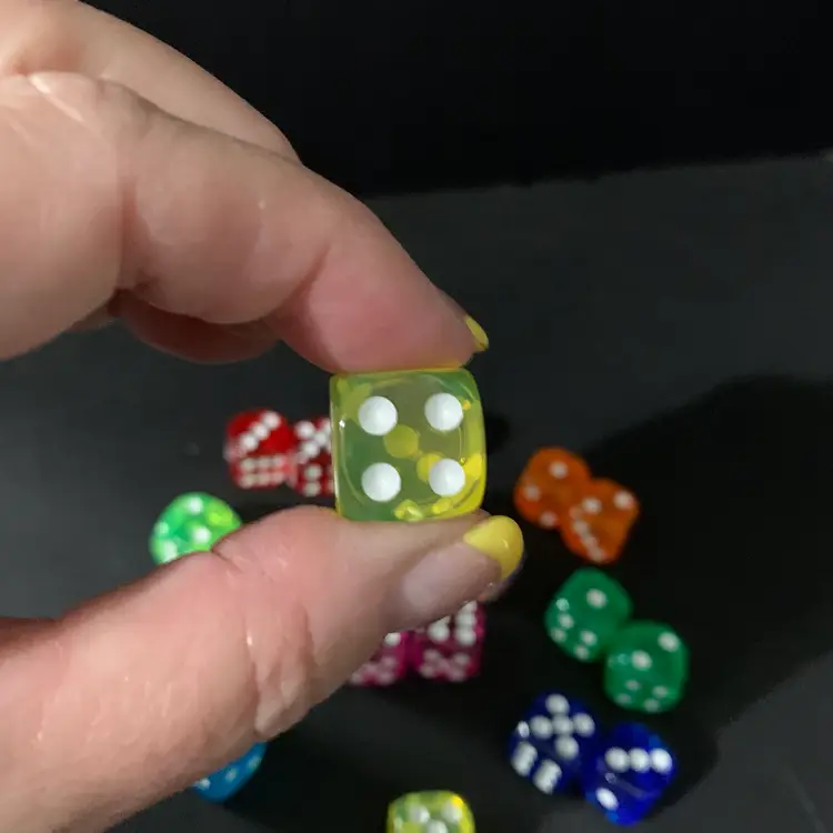 10-Pair of Dice-Some Glow