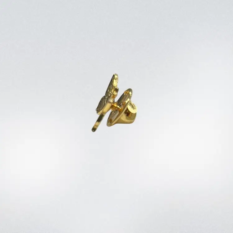 Small Gold Tone Butterfly Pin