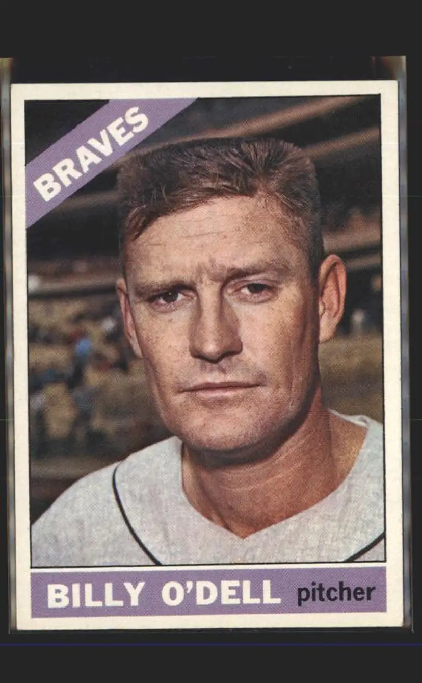1966 Topps #237 Billy O'Dell - (137) - Atlanta Braves