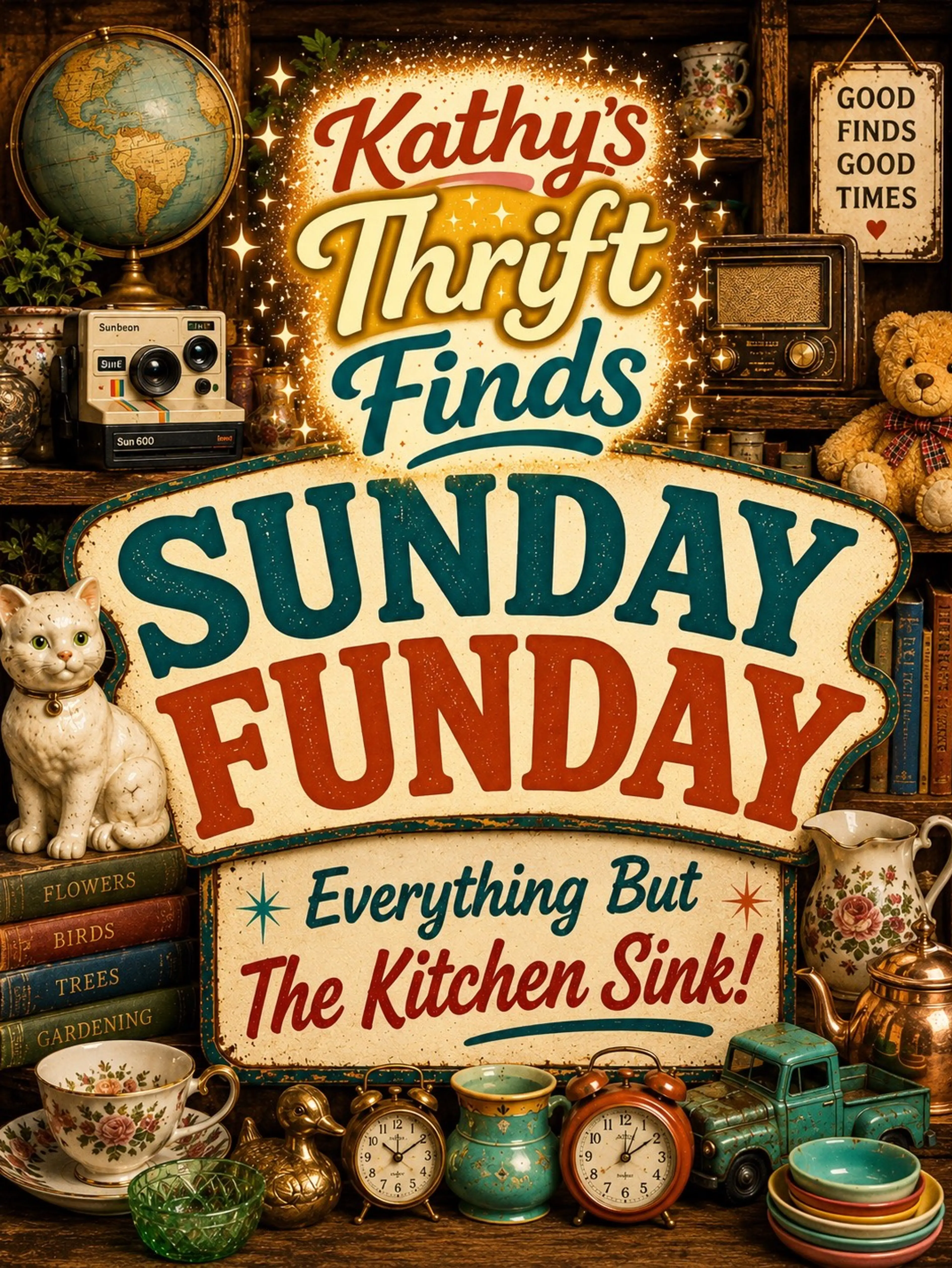 SUNDAY FUN DAY!  Come Check Out New Stuff !