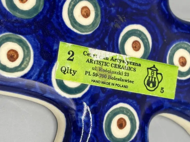 Bolestawiec Polish pottery