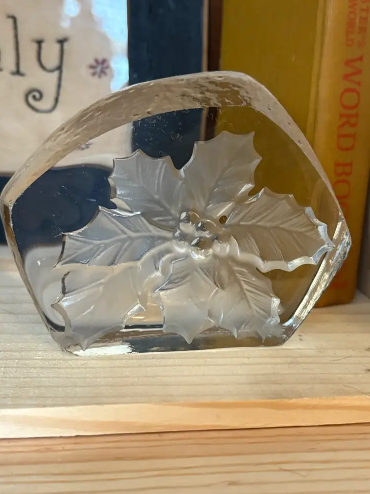 Glass Paperweight