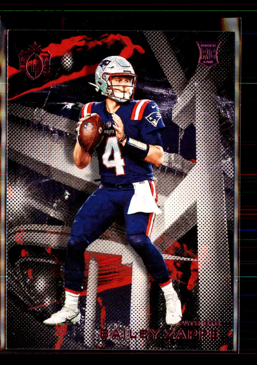 Bailey Zappe 2022 Panini Chronicles Pink Gridiron Kings #GK-22 - (113) - New England Patriots