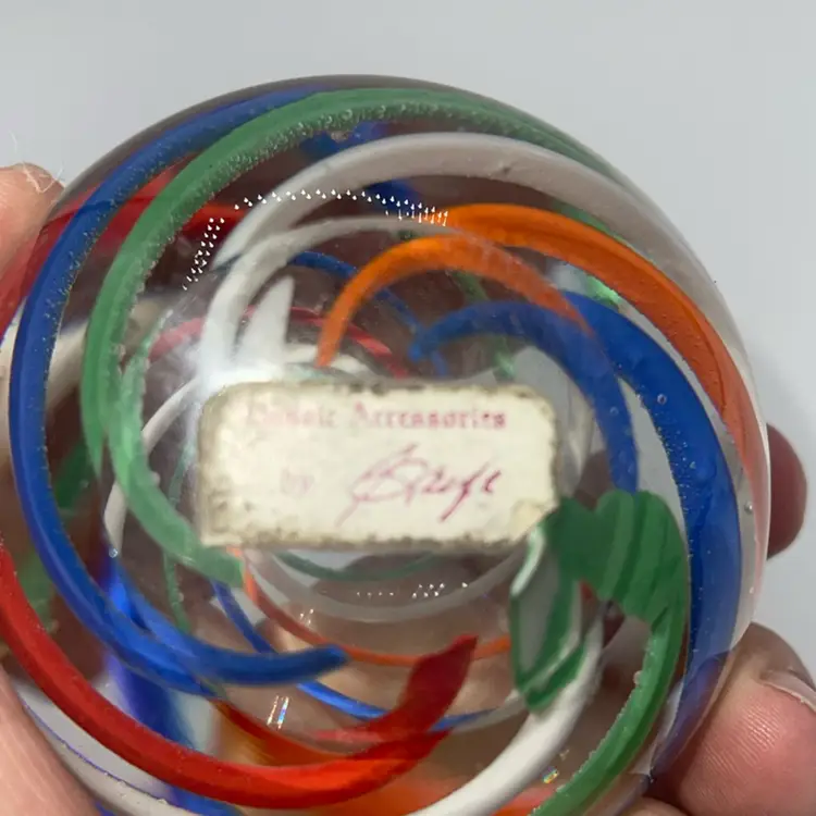 Paperweight Multicolored Squirrels 2.75 Inches No Damage