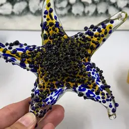 Star Fish Blue And Yellow