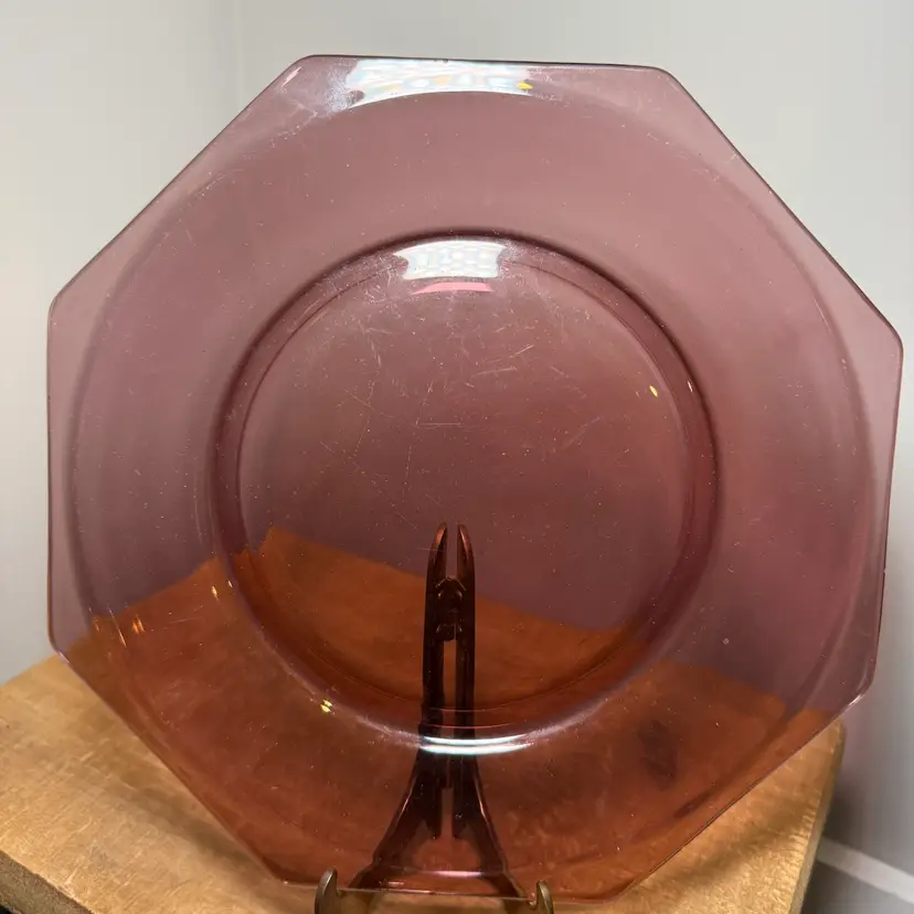 Amethyst Glass Plate
