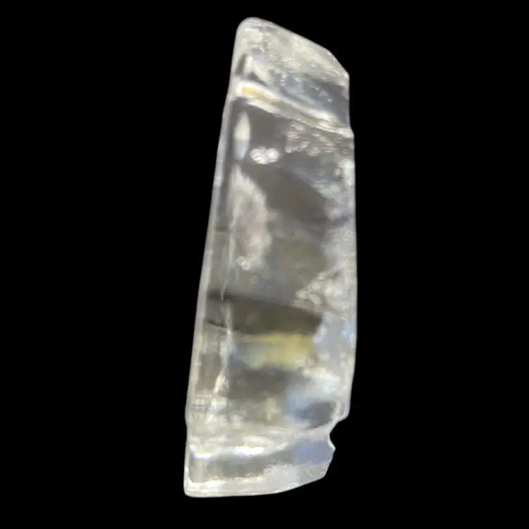 Mats Jonasson Lead Crystal Bobcat Signed Paperweight