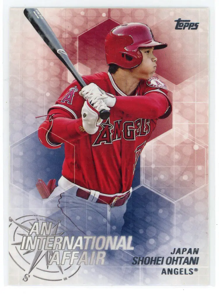 2018 Topps SHOHEI OHTANI RC An International Affair #IA-23