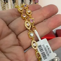 Primus Up To 7.5” Real Stones Gold Filled