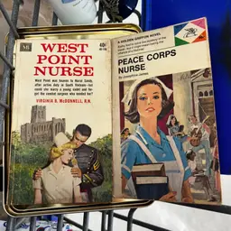 2 Vintage Nurse Paperback Books