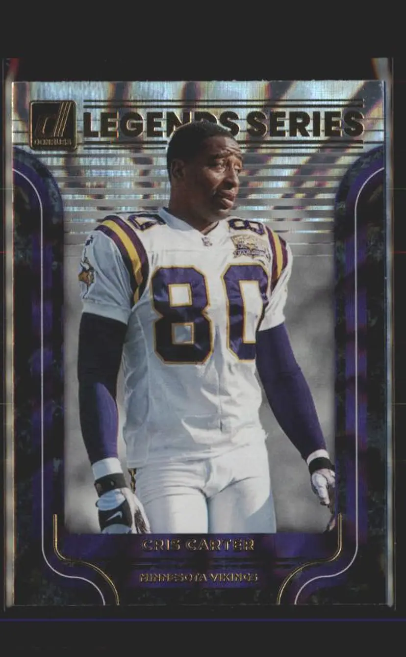 2022 Donruss #LS-15 Cris Carter The Legends Series - (139) - Minnesota Vikings