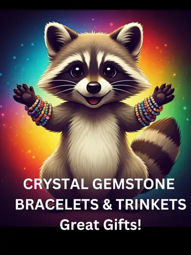 Crystal Bracelet & Trinkets w MuchAdoAboutJunkin