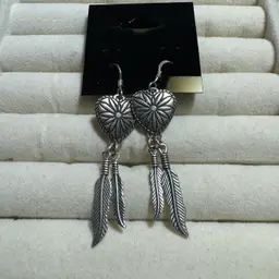 Sterling Southwestern Dangle Earrings