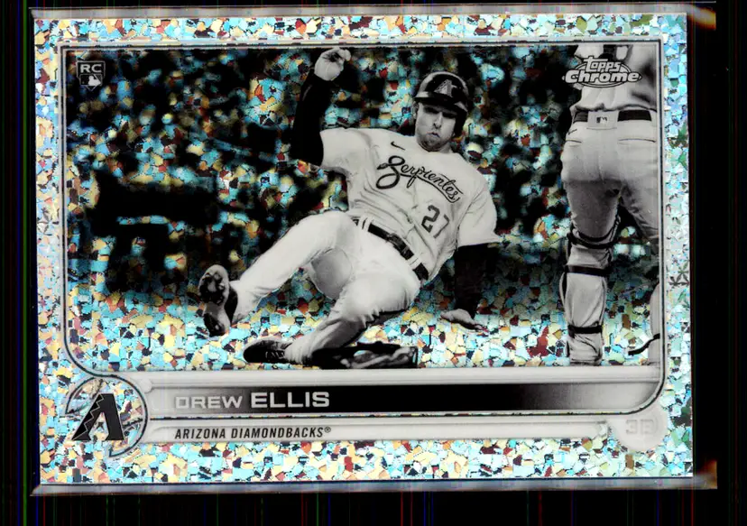 Drew Ellis 2022 Topps Chrome Speckle Refractor #77 - Arizona Diamondbacks - (147-264)