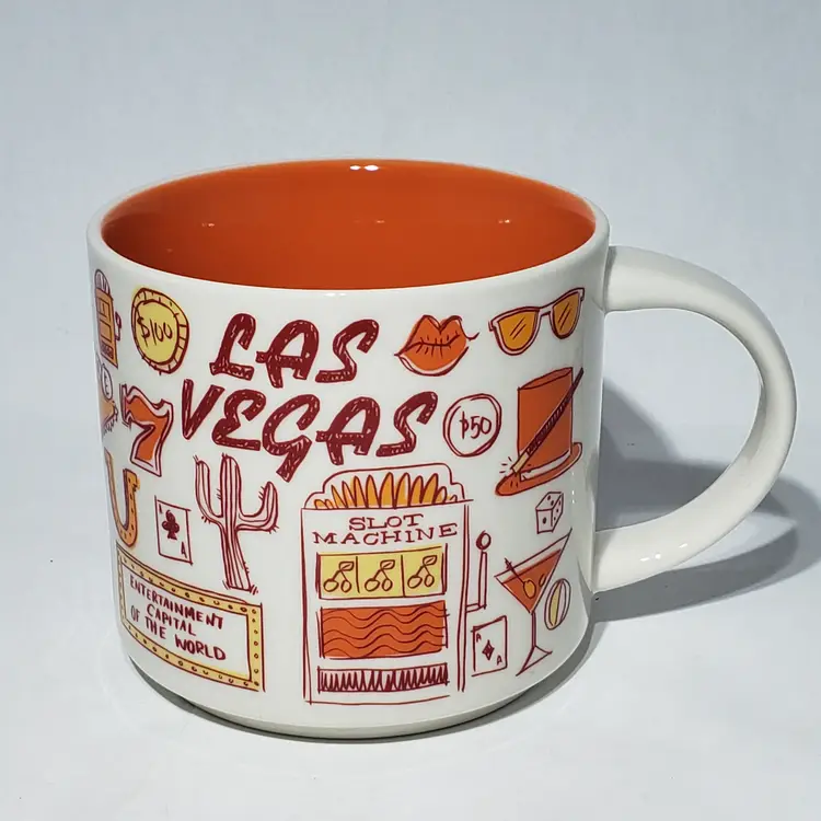 Starbucks Las Vegas Coffee Mug Been There Series Across the Globe Collection 14 oz 2018