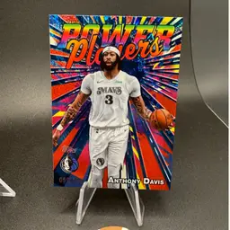 Anthony Davis Power Players Blue #/150 2025-26 Topps NBA Dallas Mavericks