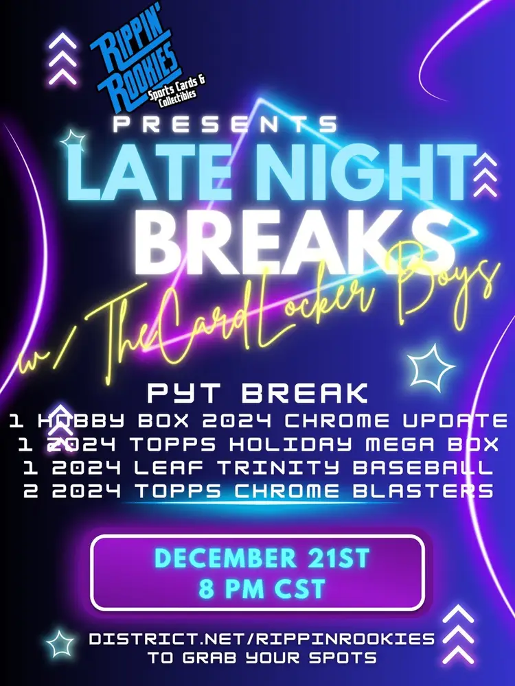 Late Night Breaks W/ The CardLocker Boys #1