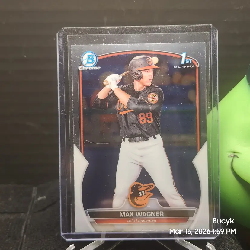 2023 Bowman Chrome - Max Wagner Baltimore Orioles