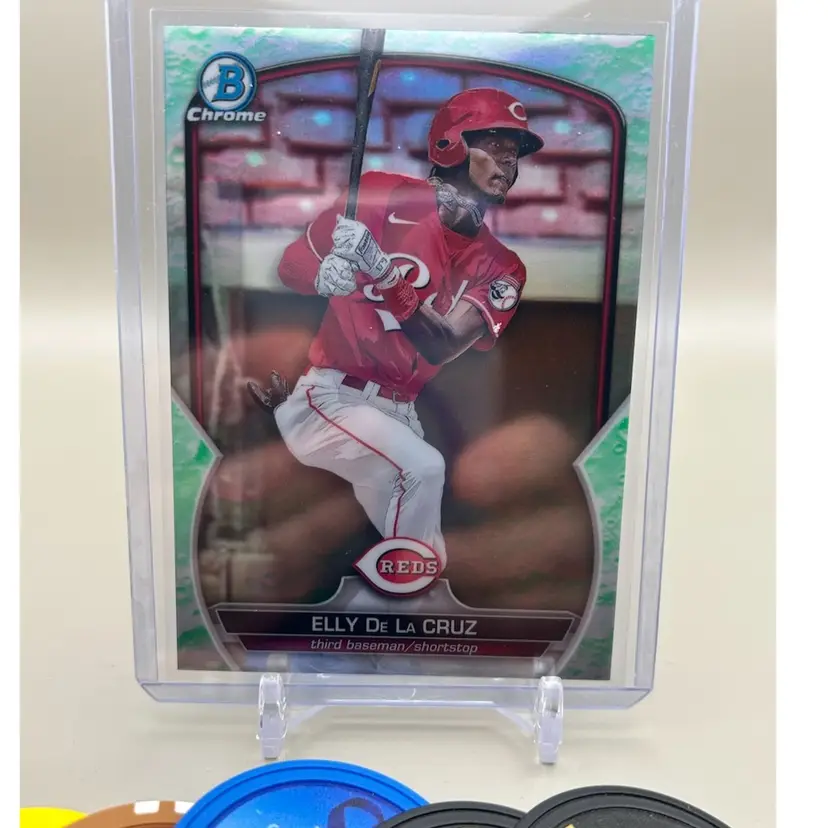 Elly De La Cruz 2023 Bowman Chrome Refactor Cincinnati Reds