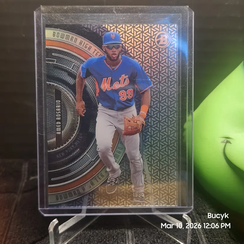 2017 Bowman High Tek Pinwheel - Amed Rosario New York Mets