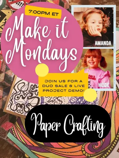 Make It Monday W/ Heide! Hidden Paper Clips & PAINT!