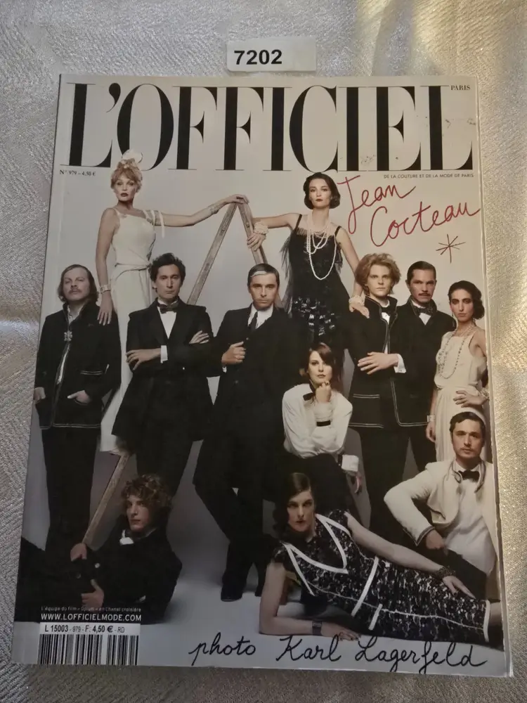 L' Officiel Octobre 2013 #979 Karl Lagerfeld Magazine (A7202)